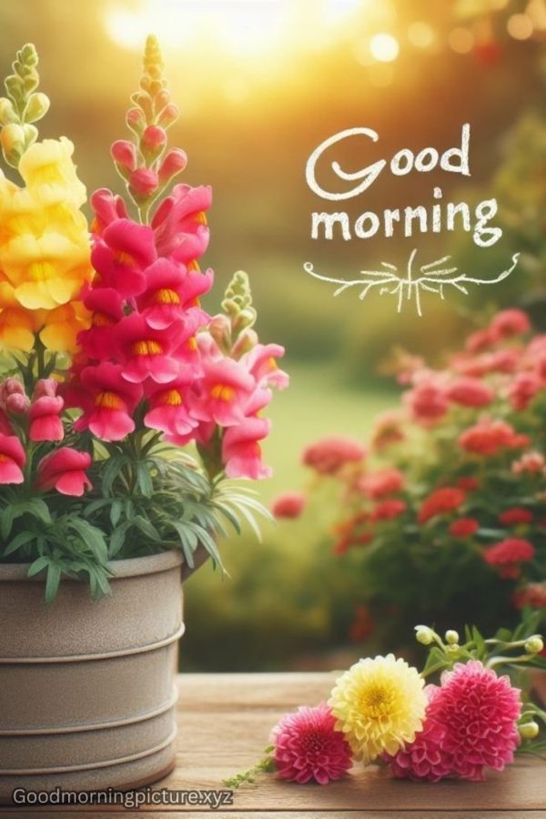 Embrace The Day With Good Morning Beautiful Flowers