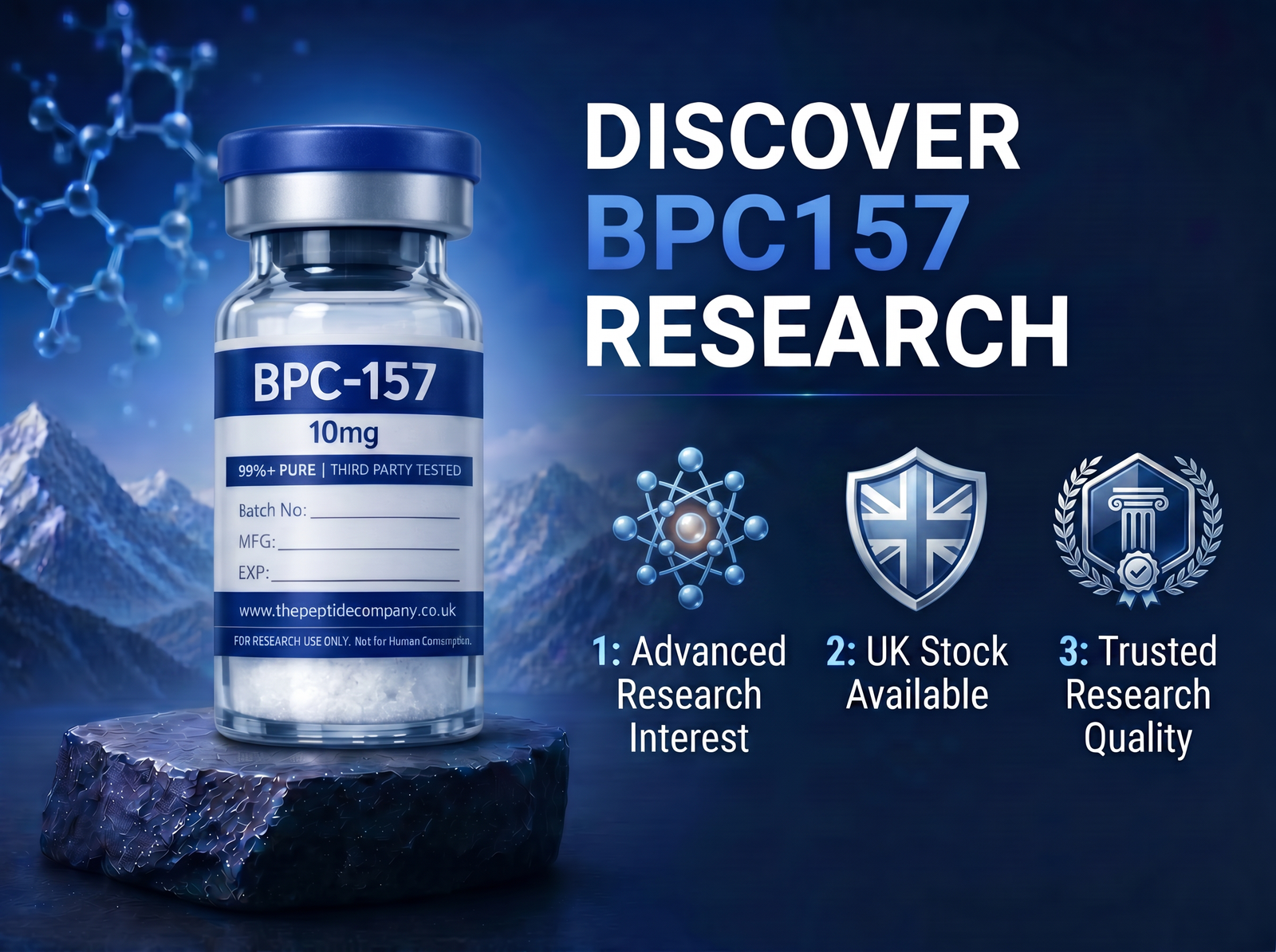Premium Lab Tested Research Peptides – Quality You Can Rely On