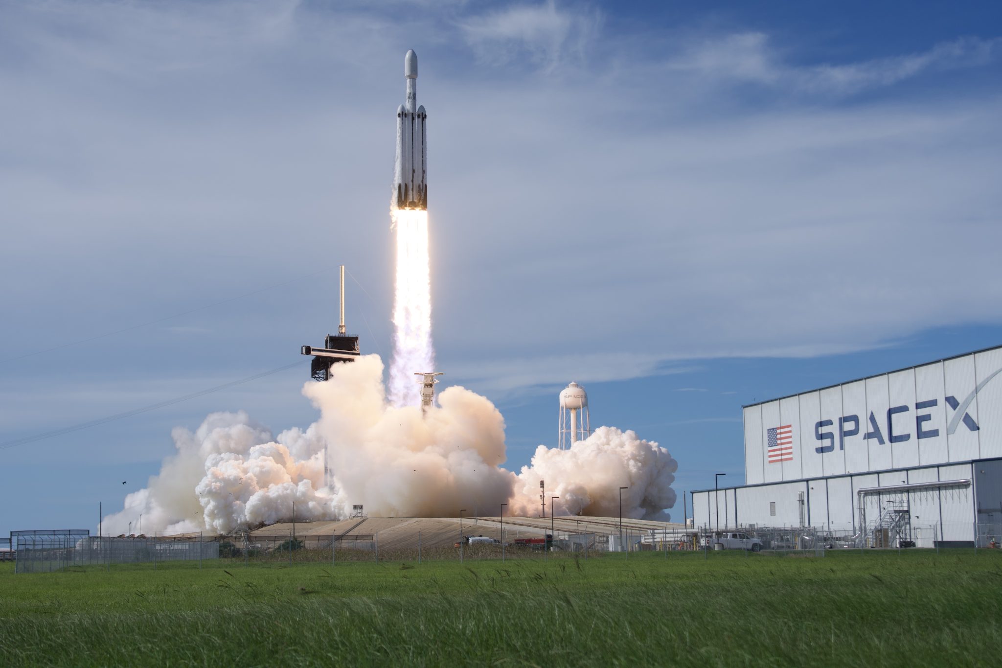 Falcon Heavy rocket launch
